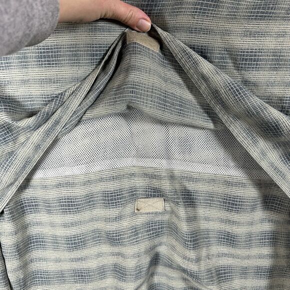 REI Shirt Long Sleeve Button Down Men’s Size XLT Vented Outdoor Hike Camp Green - Picture 11 of 14